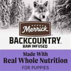 Merrick Backcountry Raw Infused Puppy Recipe + Grains With Chicken & Salmon Freeze-Dried Dry Dog Food 13 Merrick Backcountry Raw Infused Puppy Recipe + Grains With Chicken & Salmon Freeze-Dried Dry Dog Food -Pet Wellness 229214 PT4. AC SS1800 V1693933706