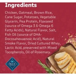 Blue Buffalo Santa Snacks Tasty Chicken Recipe Soft-Moist Dog Treats, 4.5-oz Bag -Pet Wellness 230643 PT4. AC SS1800 V1695054626