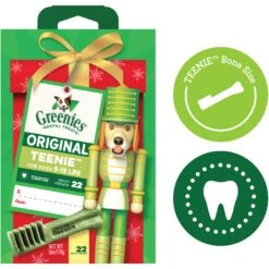 Greenies Original Teenie Holiday Dental Dog Treats, 22 Count -Pet Wellness 231254 PT2. AC SS1800 V1593791171