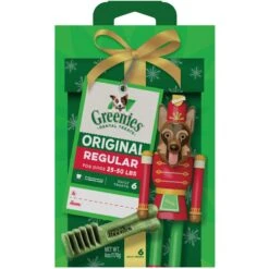 Greenies Original Regular Holiday Dental Dog Treats, 6 Count
