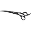 Precise Cut Black Panther Curved Dog Shears