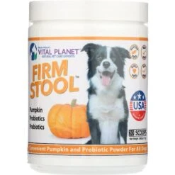 Vital Planet Firm Stool Pumpkin & Probiotic Powder Dog Supplement
