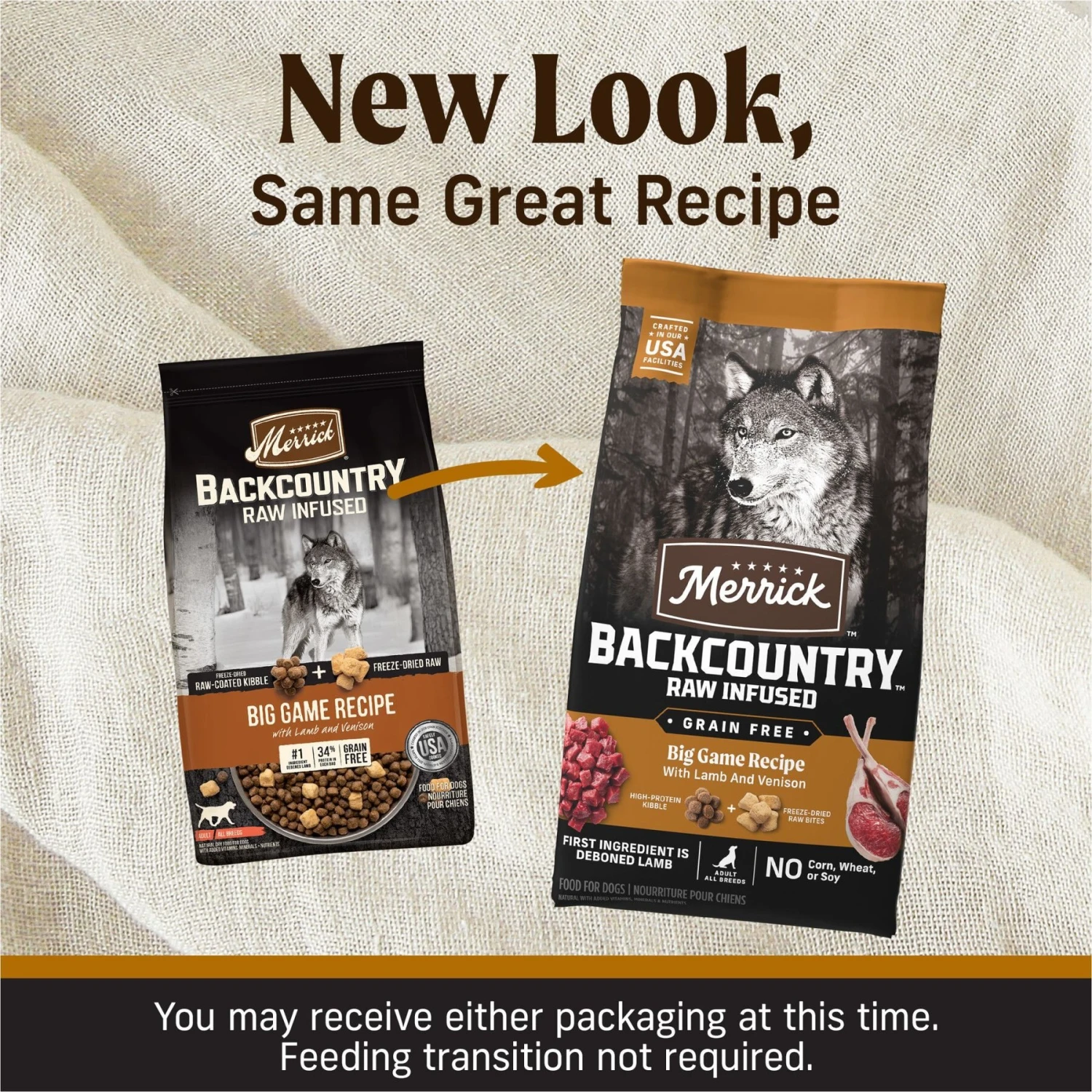 Merrick Backcountry Raw Infused Grain-Free Big Game Recipe Freeze-Dried Dog Food 2 Merrick Backcountry Raw Infused Grain-Free Big Game Recipe Freeze-Dried Dog Food - Image 2