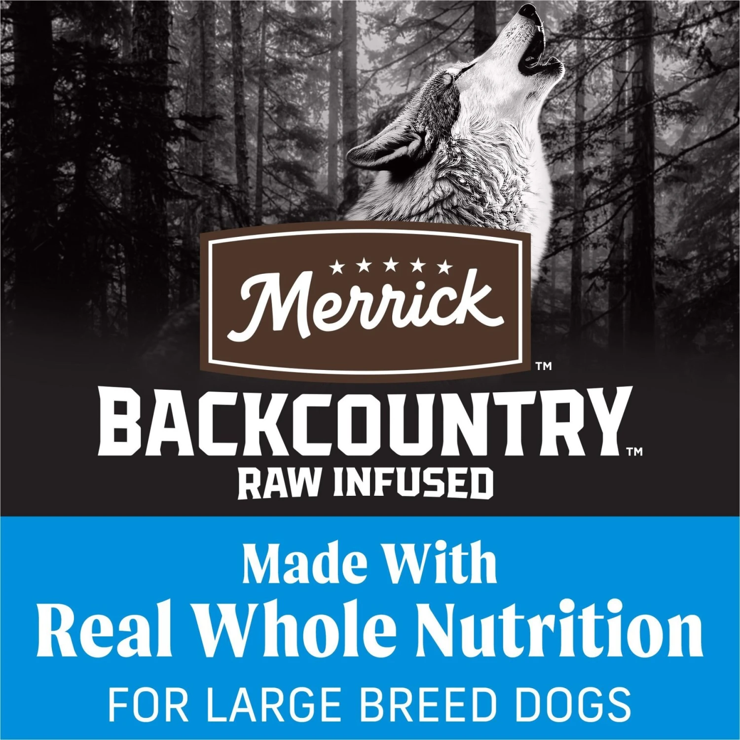 Merrick Backcountry Raw Infused Grain-Free Large Breed Recipe Freeze-Dried Dog Food 5 Merrick Backcountry Raw Infused Grain-Free Large Breed Recipe Freeze-Dried Dog Food - Image 5
