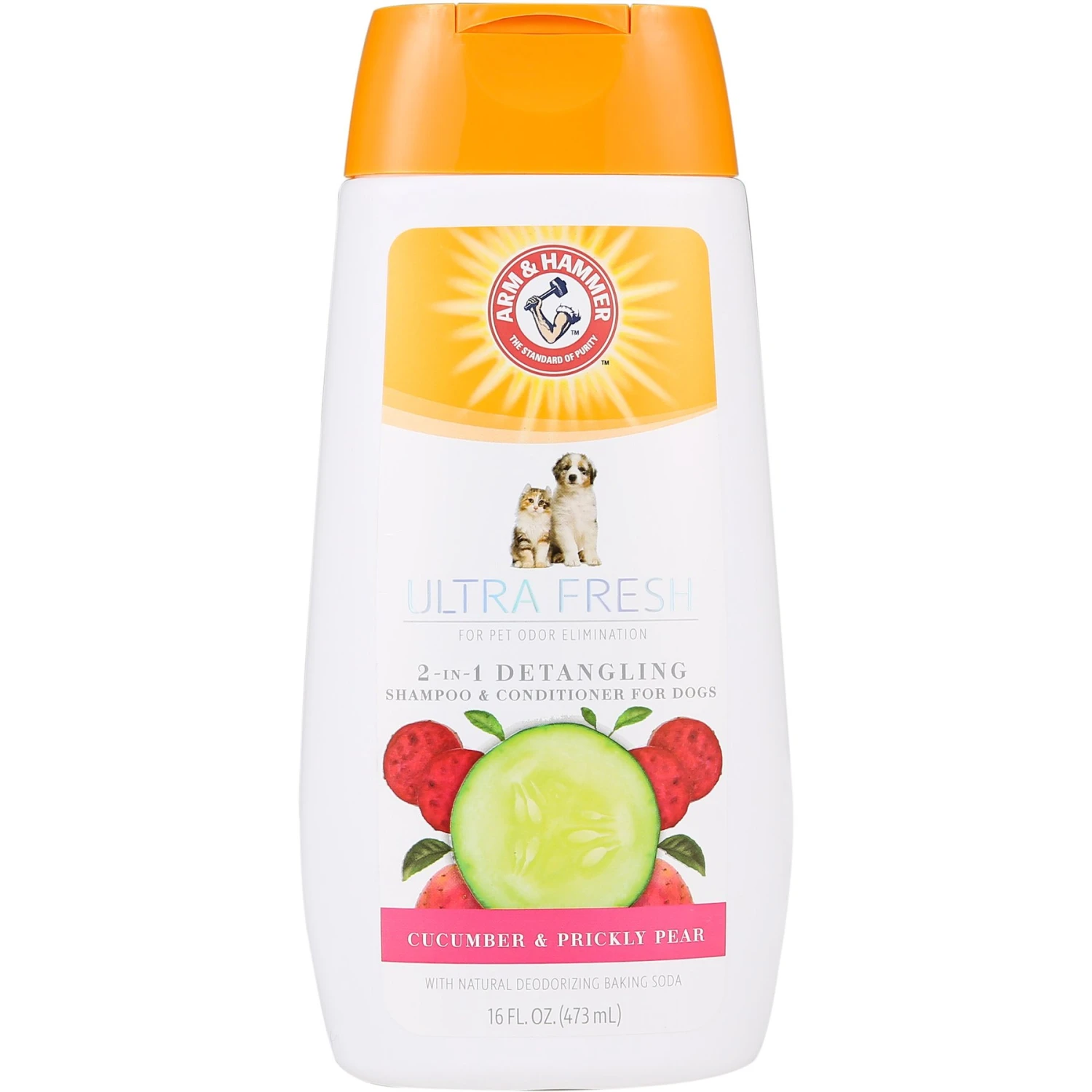 ARM & HAMMER PRODUCTS Pet Fresh 2-in-1 Detangling Cucumber & Prickly Pear Dog Shampoo & Conditioner, 16-oz Bottle 1 ARM & HAMMER PRODUCTS Pet Fresh 2-in-1 Detangling Cucumber & Prickly Pear Dog Shampoo & Conditioner, 16-oz Bottle
