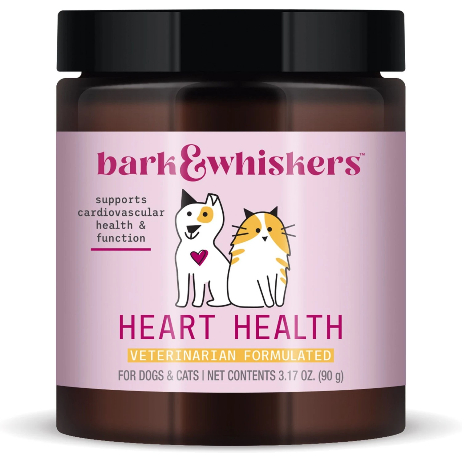 Bark And Whiskers Heart Health Dog & Cat Supplement, 3.17-oz Jar 1 Bark And Whiskers Heart Health Dog & Cat Supplement, 3.17-oz Jar
