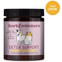 Bark And Whiskers Detox Support Dog & Cat Supplement