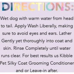 Kibble Pet Brightening Silky Wash Dog Shampoo -Pet Wellness 234377 PT5. AC SS1800 V1589385696