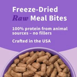 Halo Meal Bites Turducken Recipe Freeze-Dried Raw Dog Food, 14-oz Bag -Pet Wellness 234818 PT4. AC SS1800 V1657656286