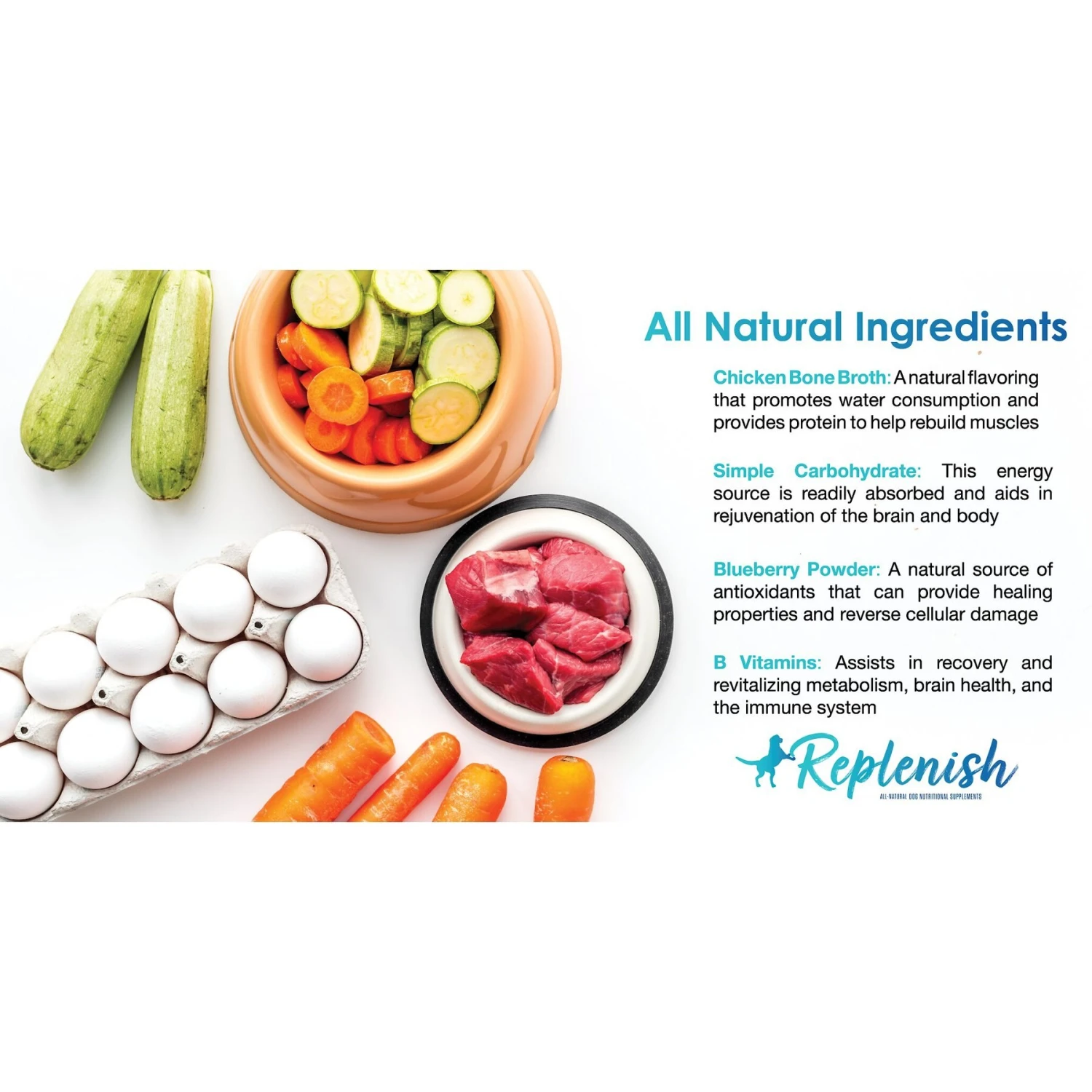 Replenish Dog Water Recovery All-Natural Dog Powder Supplement 7 Replenish Dog Water Recovery All-Natural Dog Powder Supplement - Image 7