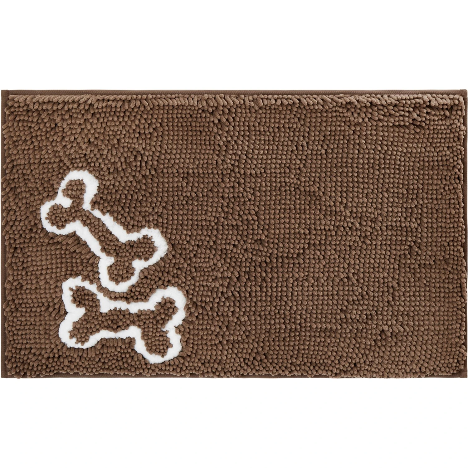Frisco Microfiber Chenille Bones Mat 1 Frisco Microfiber Chenille Bones Mat