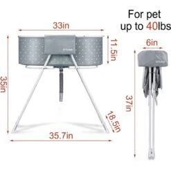 Furesh Elevated Folding Pet Bath Tub & Wash Station 8 Furesh Elevated Folding Pet Bath Tub & Wash Station -Pet Wellness 237779 PT2. AC SS1800 V1679494716