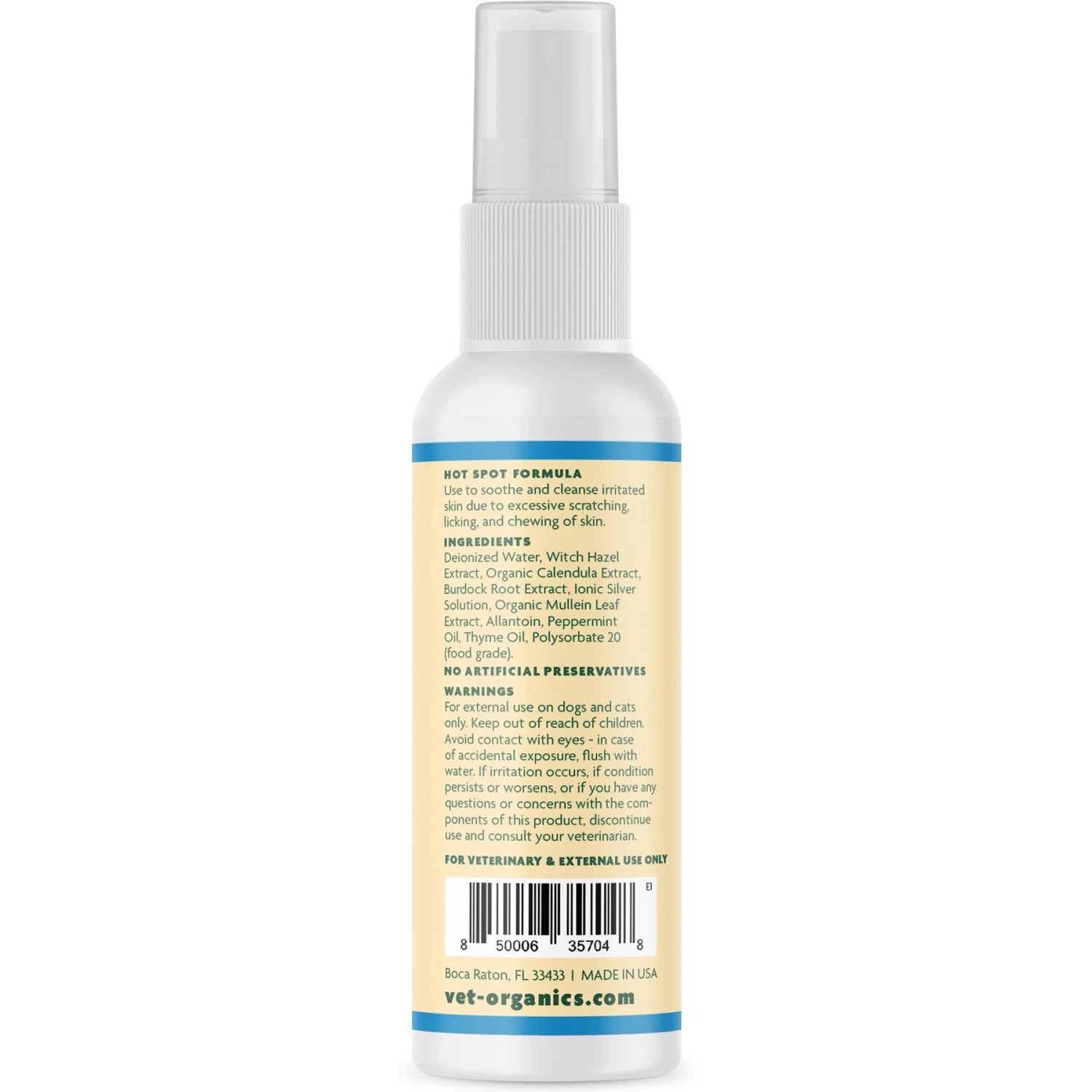 Vet Organics EcoSpot Hot Spot Dog & Cat Spray 2 Vet Organics EcoSpot Hot Spot Dog & Cat Spray - Image 2