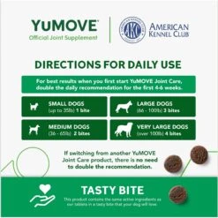 YuMOVE Joint Care Hickory Flavor Tasty Bites Dog Supplement -Pet Wellness 241891 PT2. AC SS1800 V1690399038