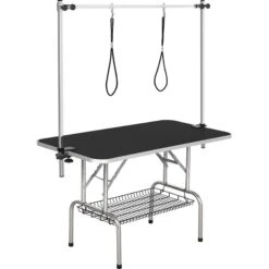 Yaheetech Stainless Steel Dog & Cat Grooming Table