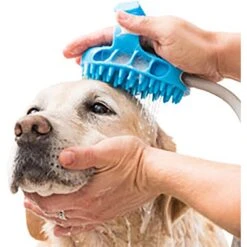 Aquapaw Pro Dog Grooming Tool, Blue -Pet Wellness 243543 PT3. AC SS1800 V1594936858
