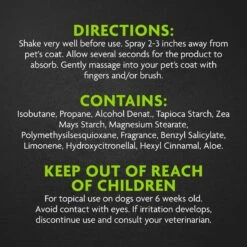 FURminator Fresh & Clean Scented Dry Dog Shampoo -Pet Wellness 245506 PT2. AC SS1800 V1676320391