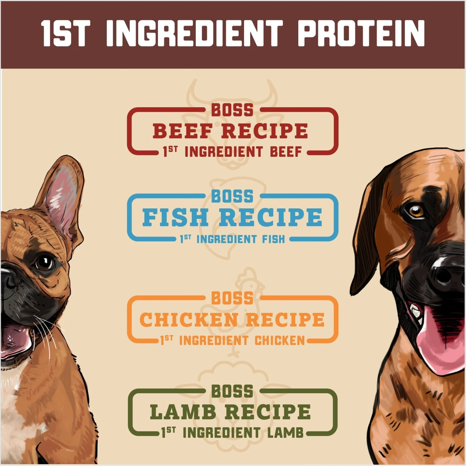 Boss Dog Fish Flavor Freeze-Dried Dog Food, 12-oz Pouch 5 Boss Dog Fish Flavor Freeze-Dried Dog Food, 12-oz Pouch - Image 5
