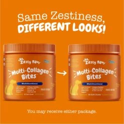Zesty Paws Multi-Collagen Bites Chicken Flavored Soft Chews Multivitamin For Dogs 12 Zesty Paws Multi-Collagen Bites Chicken Flavored Soft Chews Multivitamin For Dogs -Pet Wellness 249413 PT3. AC SS1800 V1696961127
