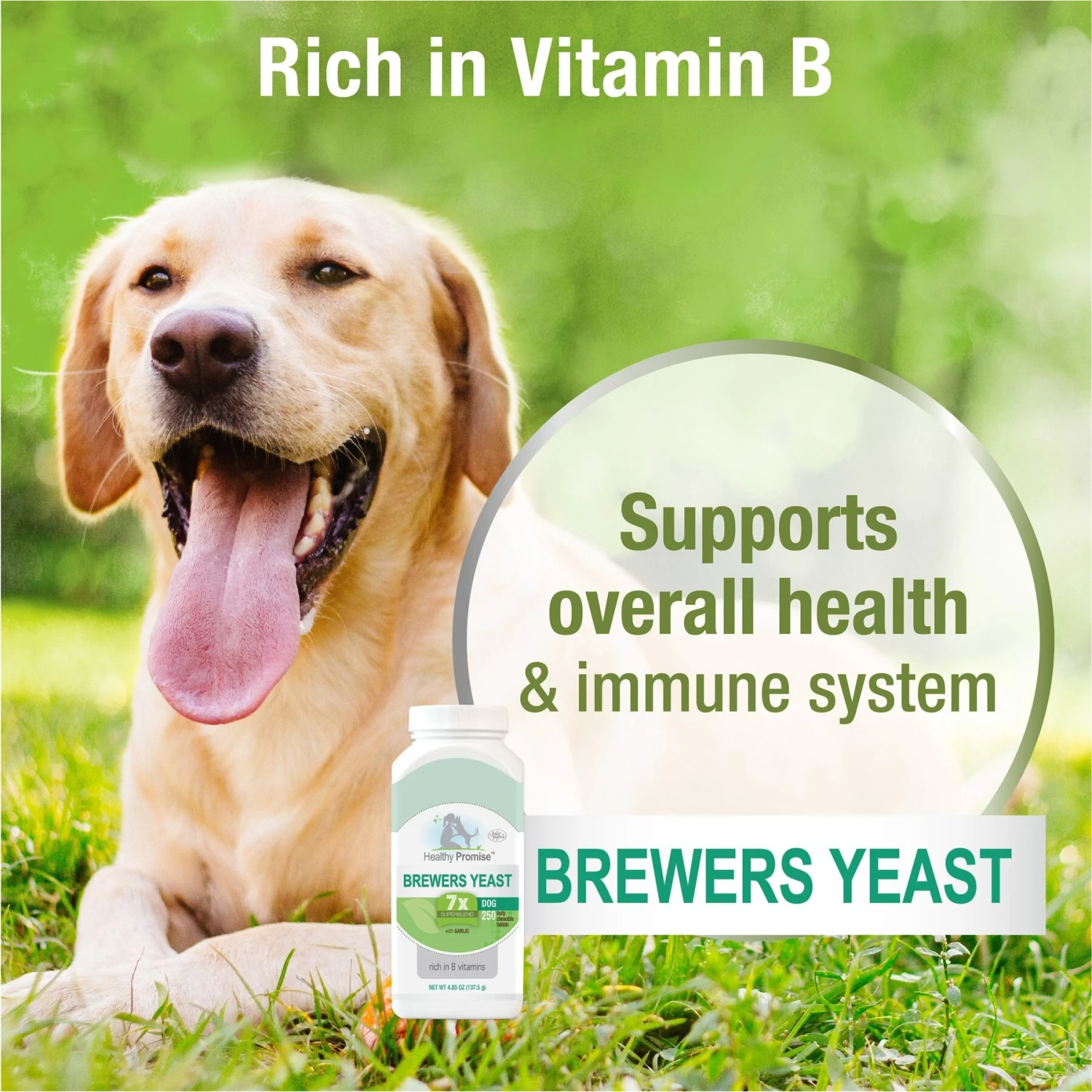 Four Paws Healthy Promise Brewers Yeast Supplement For Dogs 4 Four Paws Healthy Promise Brewers Yeast Supplement For Dogs - Image 4