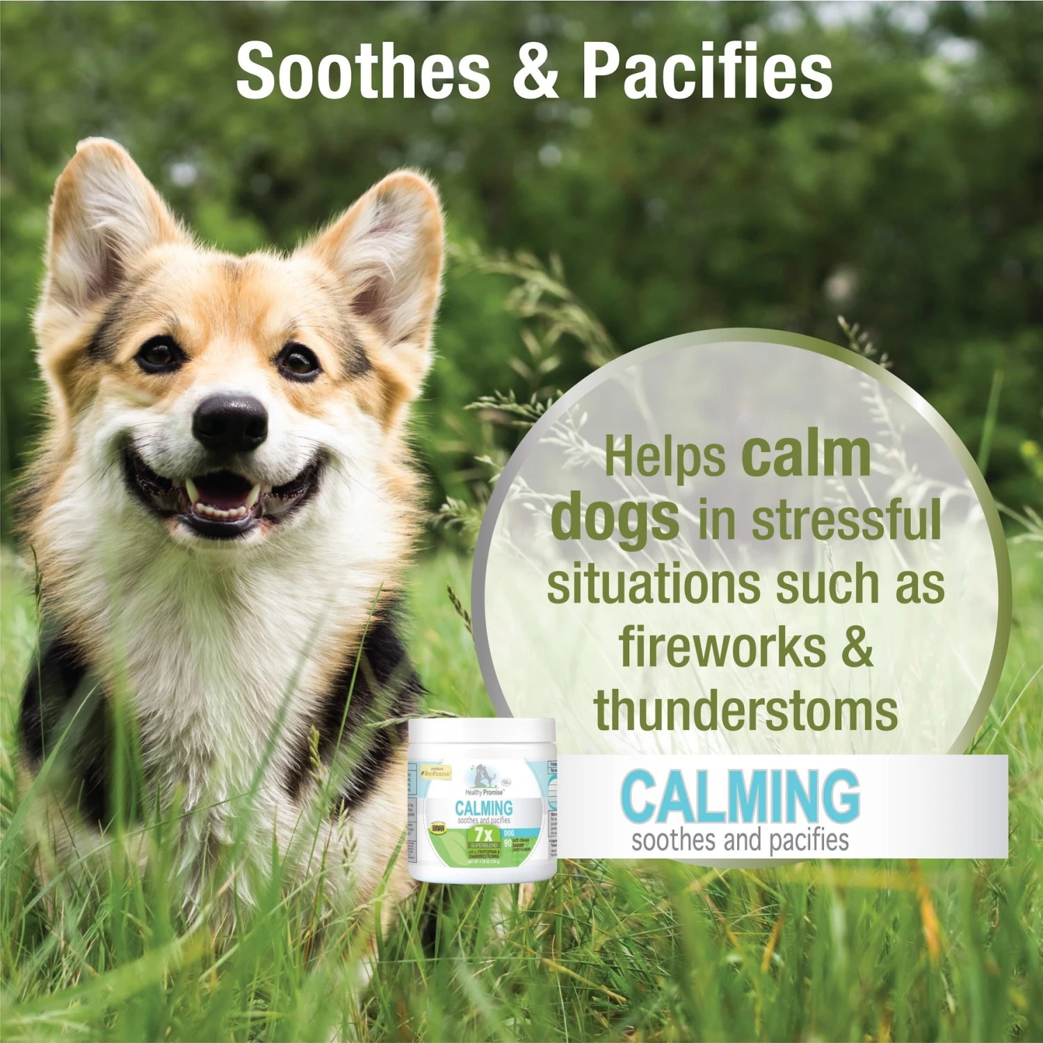 Four Paws Healthy Promise Dog Calming Chews, 90 Count 4 Four Paws Healthy Promise Dog Calming Chews, 90 Count - Image 4