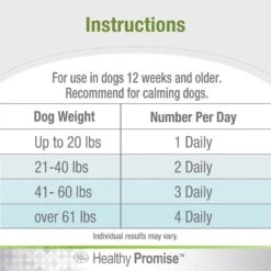 Four Paws Healthy Promise Dog Calming Chews, 90 Count 17 Four Paws Healthy Promise Dog Calming Chews, 90 Count -Pet Wellness 249500 PT8. AC SS1800 V1597936015