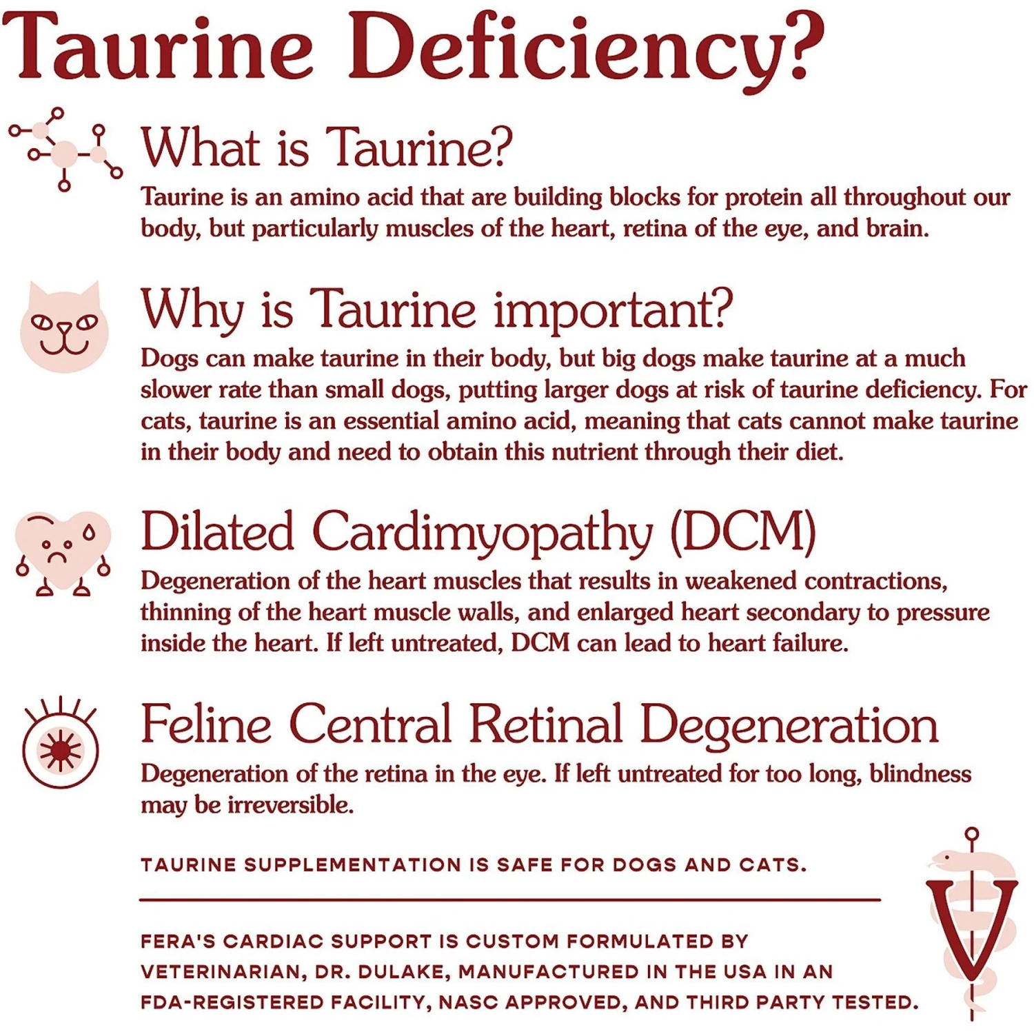 Fera Pet Organics Cardiac Support Salmon Flavor Dog & Cat Supplement 5 Fera Pet Organics Cardiac Support Salmon Flavor Dog & Cat Supplement - Image 5