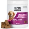 GNC Pets Advanced Hip & Joint Chicken Flavor Soft Chews Senior Dog Supplement, 90 Count
