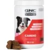GNC Pets Advanced Cardio Chicken Flavor Soft Chews Dog Supplement, 90 Count
