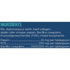 Dr. Tim's Elk Probiotic Freeze-Dried Topper Dog & Cat Supplement, 12-oz Bag 7 Dr. Tim's Elk Probiotic Freeze-Dried Topper Dog & Cat Supplement, 12-oz Bag -Pet Wellness 252627 PT4. AC SS1800 V1600872675