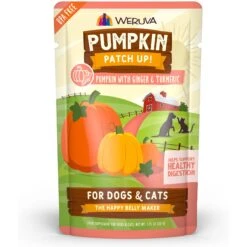 Weruva Pumpkin Patch Up! Pumpkin With Ginger & Turmeric Dog & Cat Wet Food Supplement