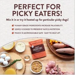 Portland Pet Food Company Tuxedo's Chicken & Yams Homestyle Wet Dog Food Topper, 9-oz Pouch, Case Of 4 13 Portland Pet Food Company Tuxedo's Chicken & Yams Homestyle Wet Dog Food Topper, 9-oz Pouch, Case Of 4 -Pet Wellness 252877 PT4. AC SS1800 V1693247580