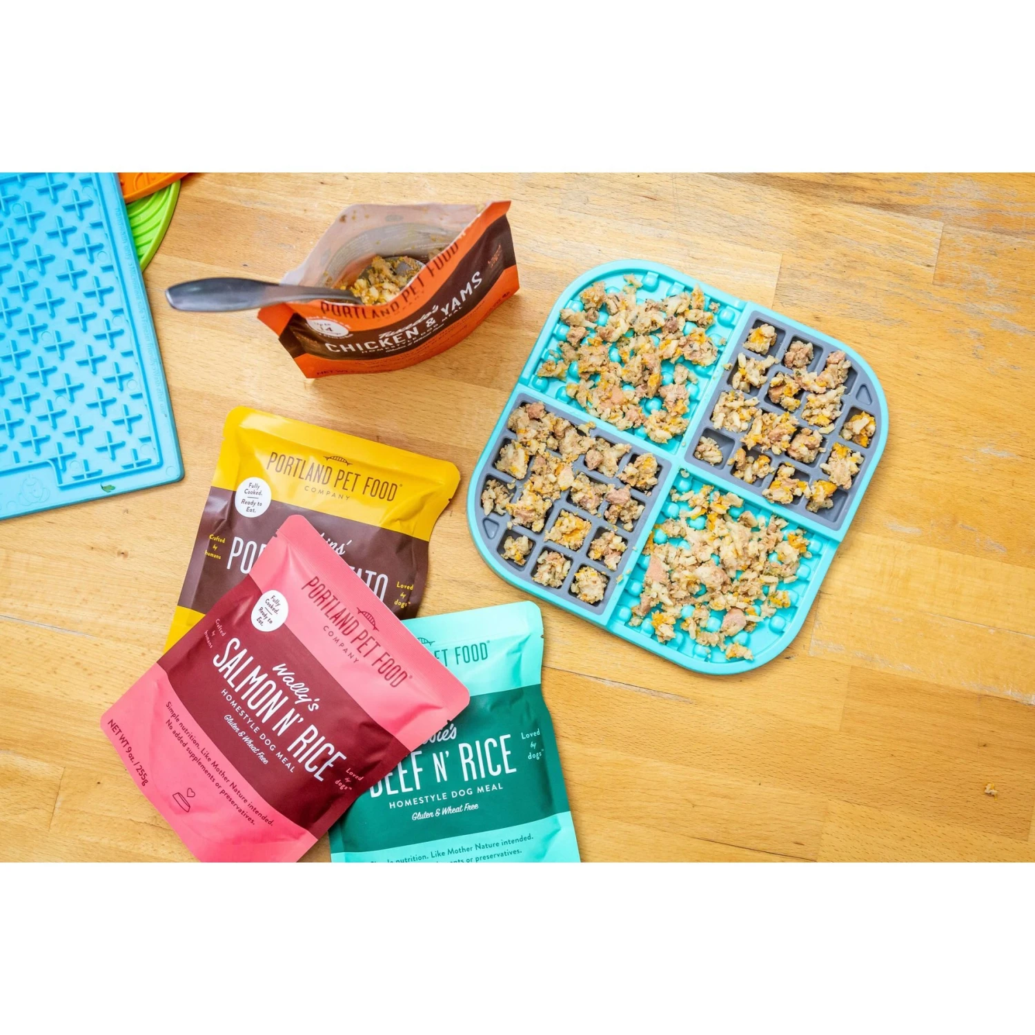 Portland Pet Food Company Tuxedo's Chicken & Yams Homestyle Wet Dog Food Topper, 9-oz Pouch, Case Of 4 9 Portland Pet Food Company Tuxedo's Chicken & Yams Homestyle Wet Dog Food Topper, 9-oz Pouch, Case Of 4 - Image 9