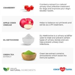 Coco And Luna Ever Green No Grass Burn Bacon & Liver Flavor Chewable Tablets Dog Supplement, 120 Count -Pet Wellness 253103 PT3. AC SS1800 V1650295620