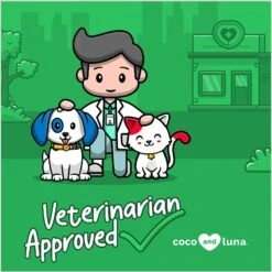 Coco And Luna Ever Green No Grass Burn Bacon & Liver Flavor Chewable Tablets Dog Supplement, 120 Count -Pet Wellness 253103 PT6. AC SS1800 V1650303387