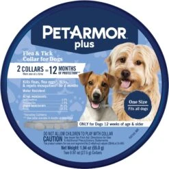PetArmor Plus Flea & Tick Collar For Dogs