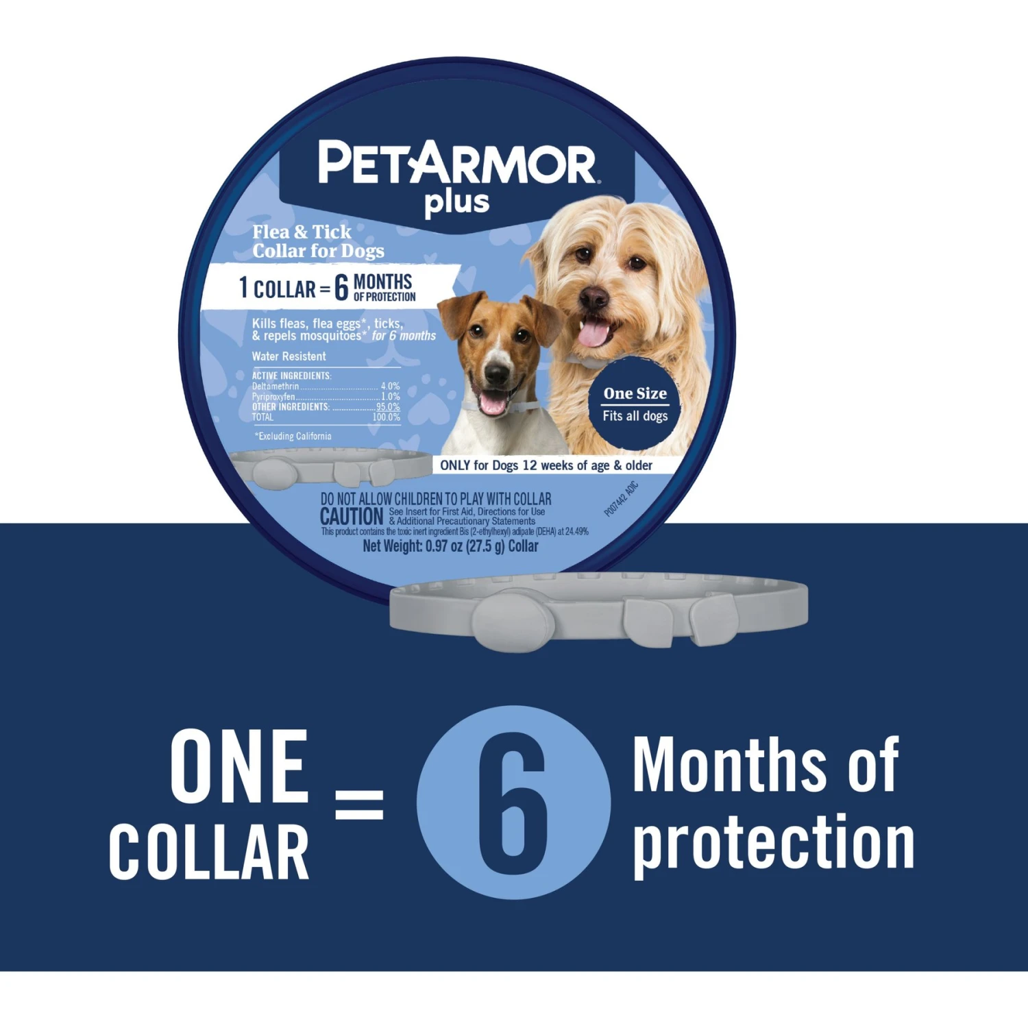 PetArmor Plus Flea & Tick Collar For Dogs 3 PetArmor Plus Flea & Tick Collar For Dogs - Image 3