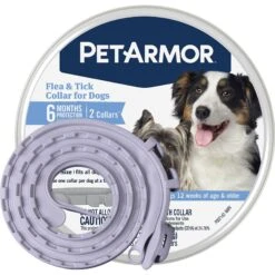 PetArmor Flea & Tick Collar For Dogs -Pet Wellness 254562 PT3. AC SS1800 V1611784573