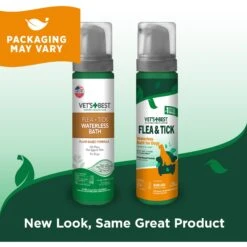 Vet's Best Flea & Tick Prevention Waterless Bath Dog Shampoo, 8-oz Bottle 9 Vet's Best Flea & Tick Prevention Waterless Bath Dog Shampoo, 8-oz Bottle -Pet Wellness 258866 PT2. AC SS1800 V1604095952