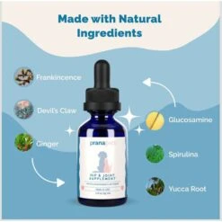 Prana Pets Hip & Joint Liquid Cat & Dog Supplement, 2-oz Bottle 10 Prana Pets Hip & Joint Liquid Cat & Dog Supplement, 2-oz Bottle -Pet Wellness 258964 PT4. AC SS1800 V1680188293