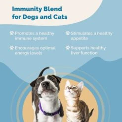 Prana Pets Immunity Blend Immune Health Liquid Cat & Dog Supplement, 2-oz Bottle -Pet Wellness 258968 PT3. AC SS1800 V1678472060