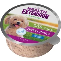 Health Extension Little Cups Chicken & Turkey Recipe Variety Pack Small Breed Grain-Free Wet Puppy Food -Pet Wellness 259013 PT1. AC SS1800 V1607156836