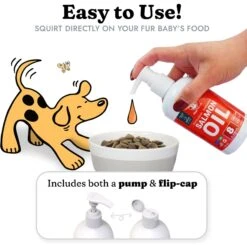 Vital Pet Life Salmon Oil Skin & Coat Health Liquid Cat & Dog Supplement 10 Vital Pet Life Salmon Oil Skin & Coat Health Liquid Cat & Dog Supplement -Pet Wellness 259019 PT2. AC SS1800 V1691440014