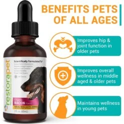 RestoraPet Daily Supplement Organic Bacon Flavor Dog & Cat Supplement 11 RestoraPet Daily Supplement Organic Bacon Flavor Dog & Cat Supplement -Pet Wellness 259488 PT3. AC SS1800 V1606187807