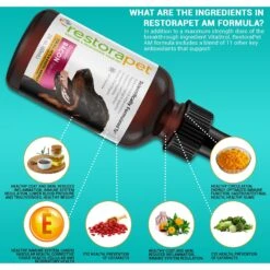 RestoraPet Daily Supplement Organic Beef Flavor Dog & Cat Supplement, 2-oz Bottle 12 RestoraPet Daily Supplement Organic Beef Flavor Dog & Cat Supplement, 2-oz Bottle -Pet Wellness 259490 PT4. AC SS1800 V1606171918