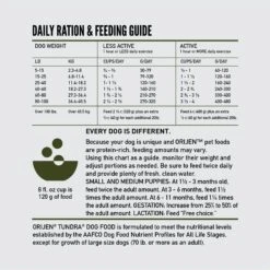 ORIJEN Tundra Grain-Free Dry Dog Food 17 ORIJEN Tundra Grain-Free Dry Dog Food -Pet Wellness 259555 PT8. AC SS1800 V1685634992