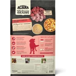 ACANA Wholesome Grains Red Meat Recipe Dry Dog Food -Pet Wellness 259580 PT2. AC SS1800 V1696265330