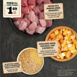 ACANA Wholesome Grains Red Meat Recipe Dry Dog Food -Pet Wellness 259580 PT3. AC SS1800 V1696260851