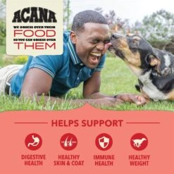 ACANA Wholesome Grains Red Meat Recipe Dry Dog Food -Pet Wellness 259580 PT4. AC SS1800 V1696266560
