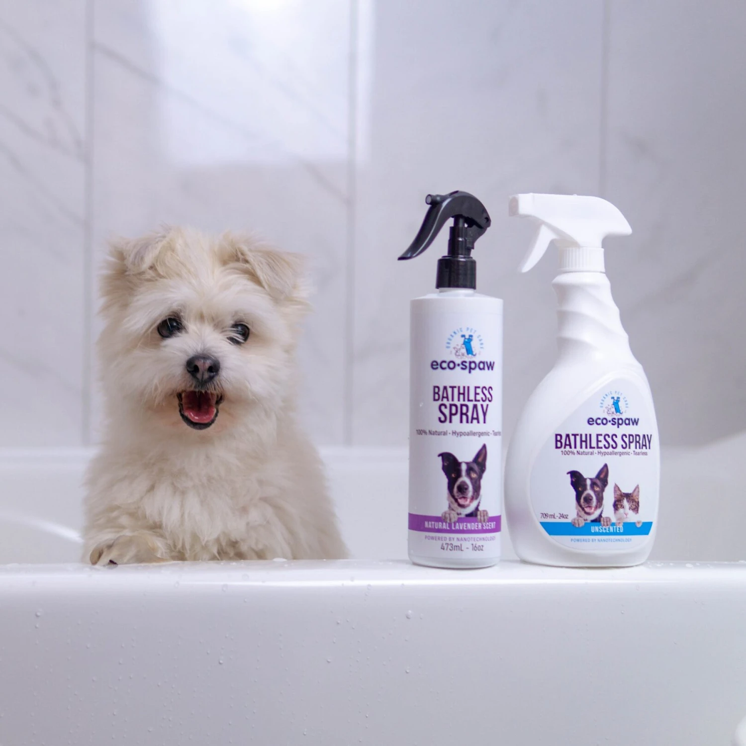 EcoSpaw Lavender Scent Bathless Dog Spray 5 EcoSpaw Lavender Scent Bathless Dog Spray - Image 5